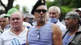 Ветераны приднестровской войны вышли на протест из-за избиения своих товарищей. ФОТО