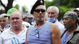 Ветерани придністровської війни вийшли на протест через побиття своїх товаришів. ФОТО
