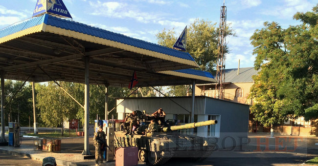 Наступ російських сил влітку 14-го в районі Маріуполя 07