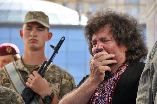 Київ попрощався з воїном 72-ї ОМБр Володимиром Матвієнком, загиблим на Донбасі 18 вересня 19