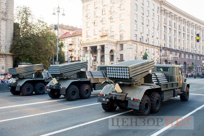Репетиция парада в Киеве 21 августа 25