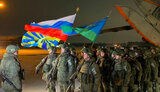 Четыре военных самолета с десантниками прибыли из Казахстана в Россию. ФОТО