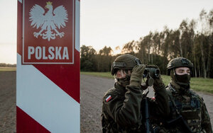 border, Poland