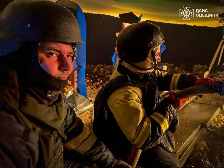 Одесская область после обстрела