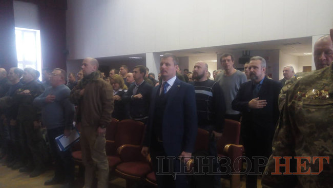 Зїзд партії Воїни АТО висунув кандидатом у президенти полковника Кривоноса 03