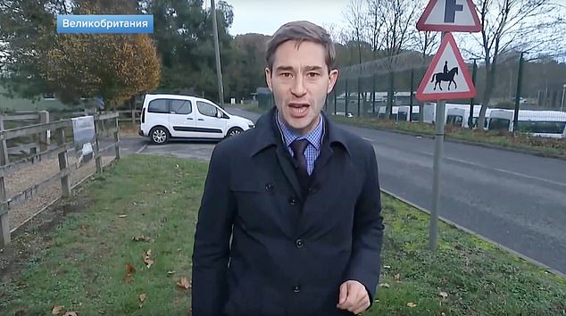 Кремлівський Перший канал засікли біля військової бази у Великій Британії - Міноборони видало попередження 01