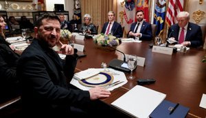 Zelenskyy and Trump meet at the White House, October 17.