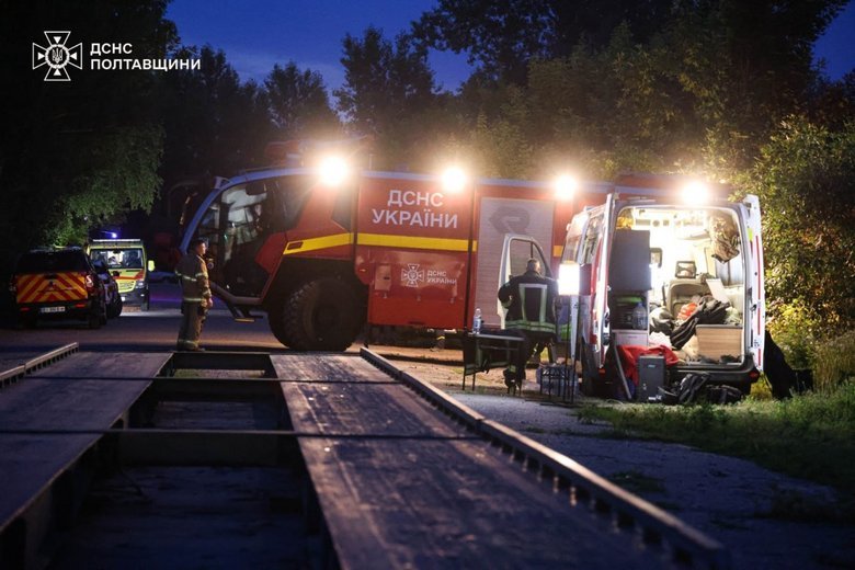 Пожежа на Полтавщині