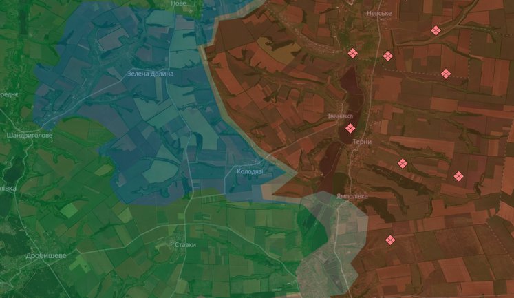 Kolodiazi, Lypove and Zelena Dolyna in Donetsk Oblast have been liberated, - DeepState