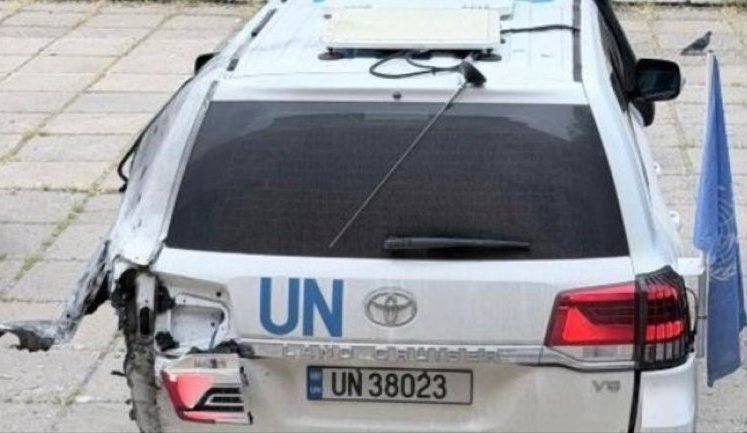 Russia twice attacked humanitarian convoy in Kherson region - Ukraine appeals to UN