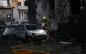 Київ після обстрілу