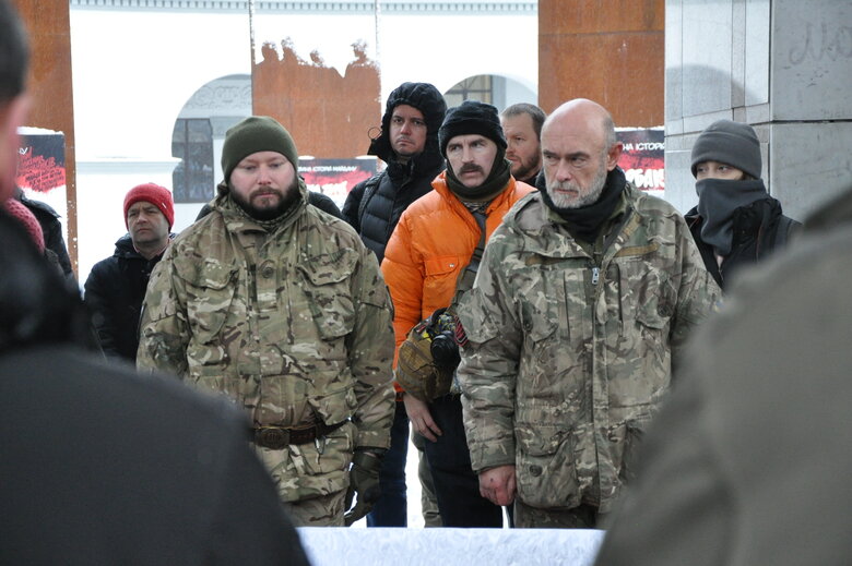 Із колишнім речником Правого сектору Артемом Скоропадським попрощалися у Києві 10