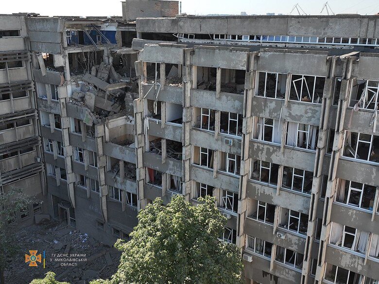 Наслідки масованого ракетного удару по Миколаєву 03