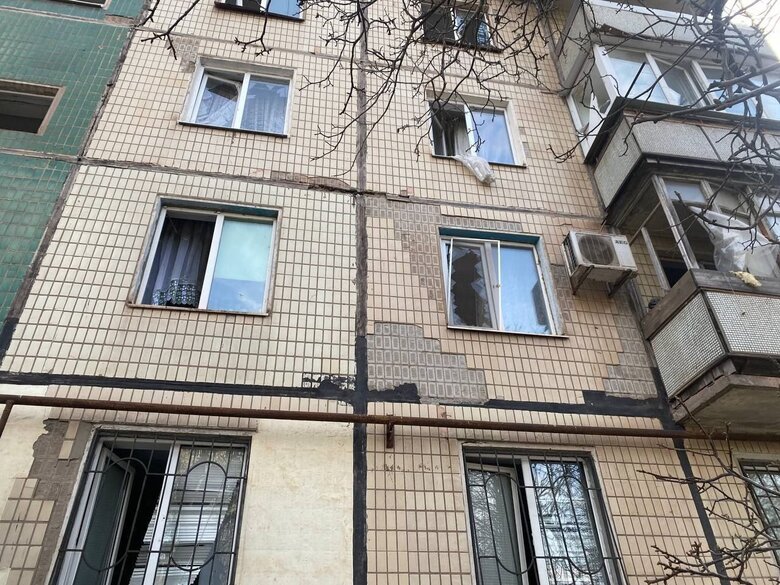 последствия удара по Кривому Рогу