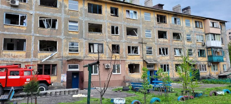 Russians hit residential area of Dobropillya. There are wounded, among them children, - Donetsk RMA 01