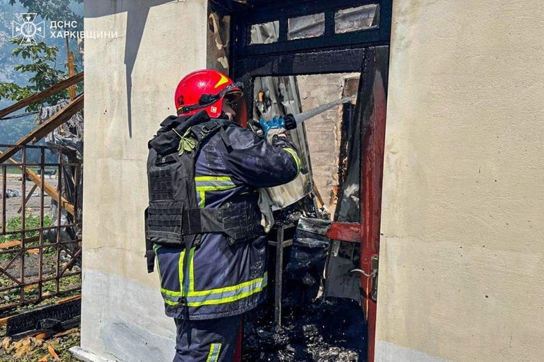 Балаклея после обстрела