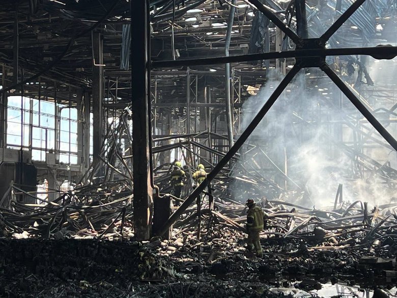 Знищено склад Червоного Хреста в Києві