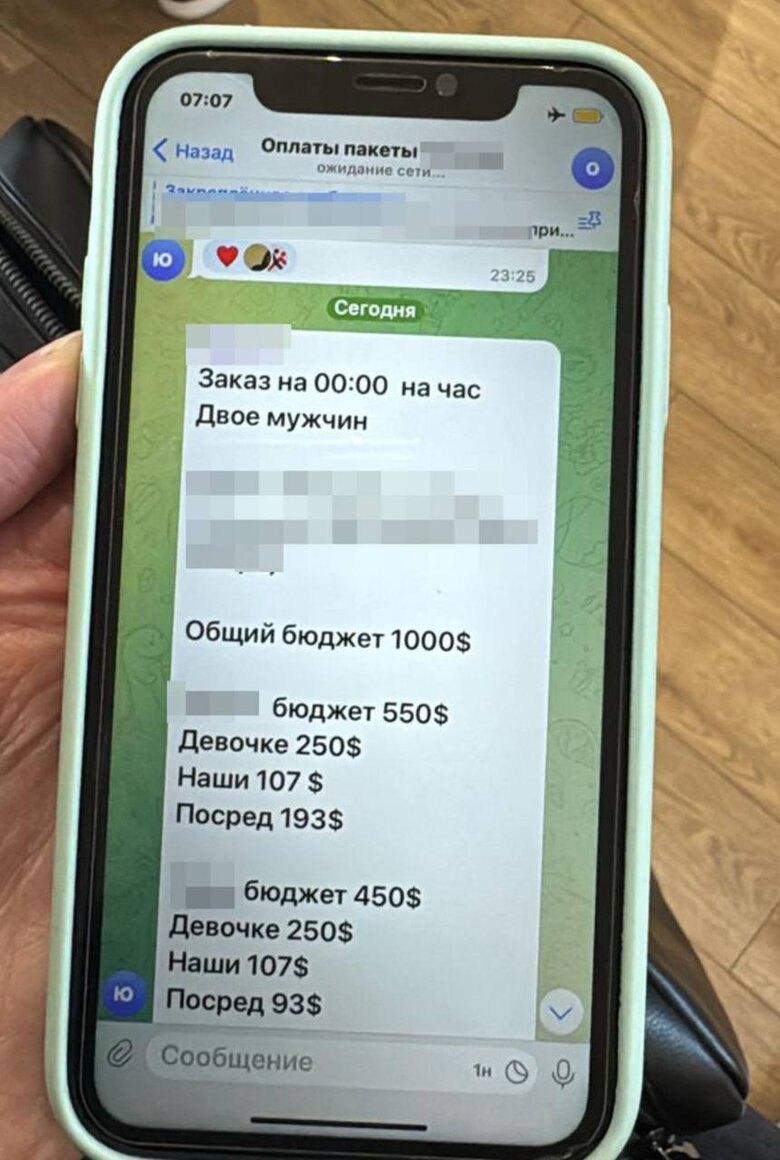 A group of pimps exposed in the Kyiv region