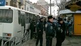 К месту проведения оппозиционной акции в Киеве стягивается "Беркут". ФОТОрепортаж