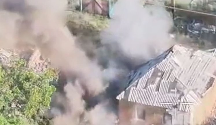 Destruction of an enemy assault group of six occupiers in Chasiv Yar. VIDEO