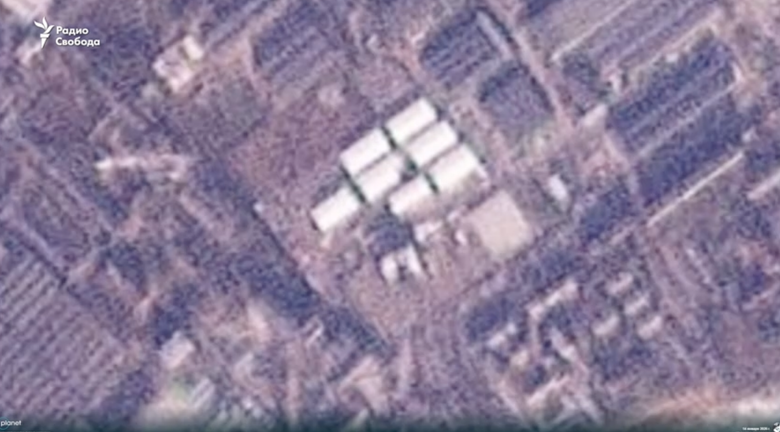 Атака БПЛА на Таганрог 13 января - последствия со спутника