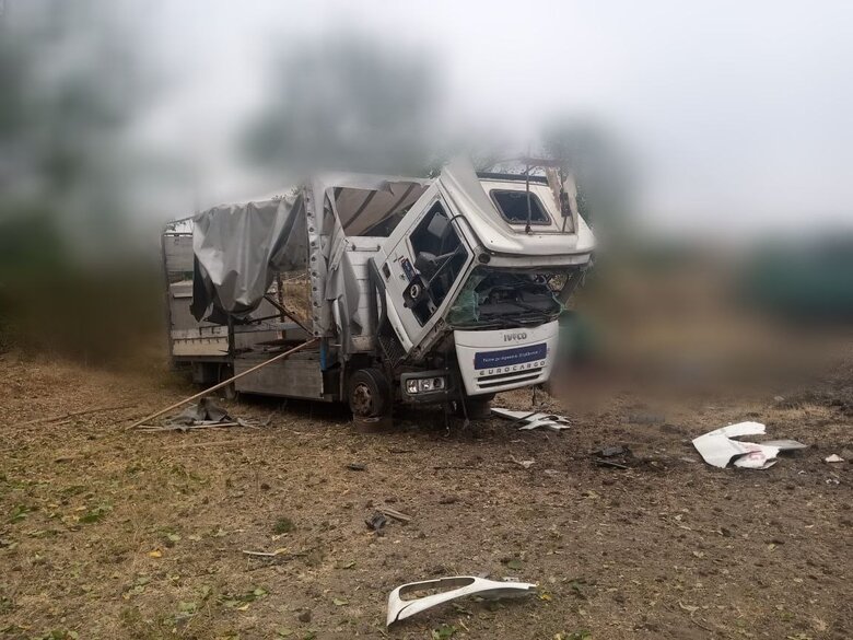 Attack on Vysokoe in the Kherson region on 18 July