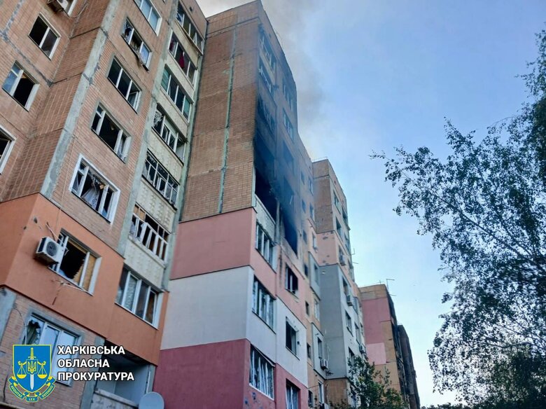 Последствия обстрелов Куп'янська