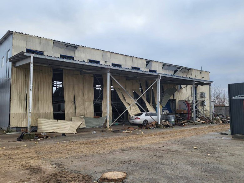 Киевская область после обстрела