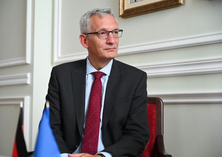 New German Ambassador Jaeger presented his credentials at MFA 02