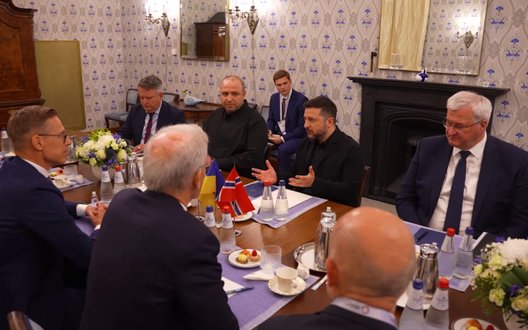 Зеленський зустрівся зі Стуббом та Стере: Партнери відзначаю