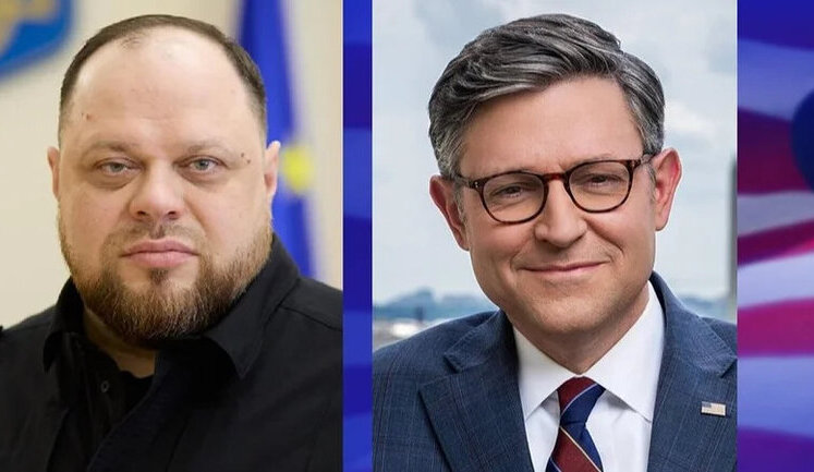 Stefanchuk spoke with U.S. Congress Speaker Johnson and invited him to Kyiv