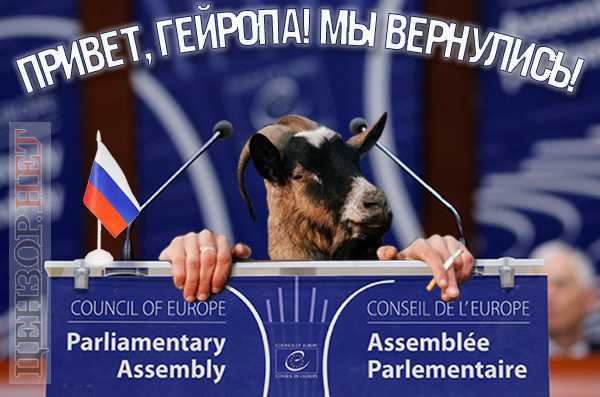 Возвращение в ПАСЕ