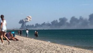 Вибухи на російській авіабазі в Саках спричинили відмови туристів від відпочинку в окупованому Криму