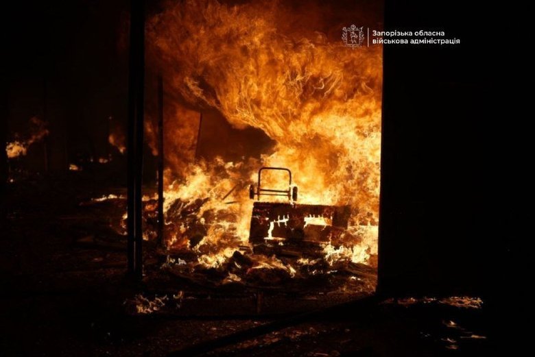 атака на Запоріжжя