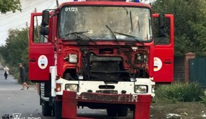 Рашисти атакували рятувальників, які гасили пожежу в Краматорську, - ДСНС. ВІДЕО+ФОТОрепортаж