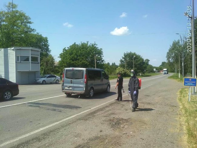 Карантинные посты снова открыли в Винницкой области, - ГСЧС 02