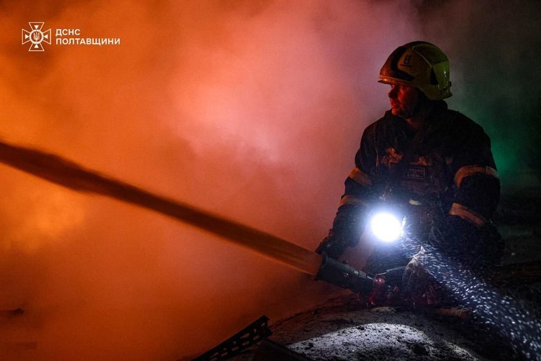 Shelling of Poltava region