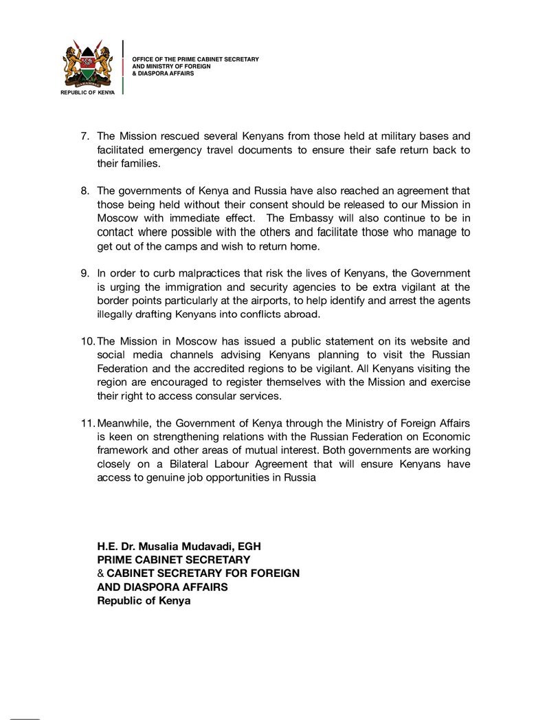 Росія вербує громадян Кенії на війну проти України
