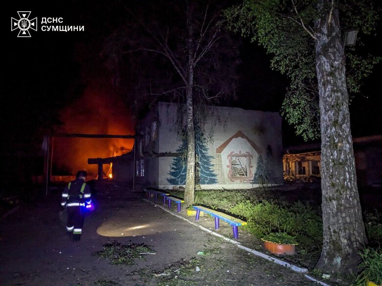 Нічна атака по медичному закладу у Шостці