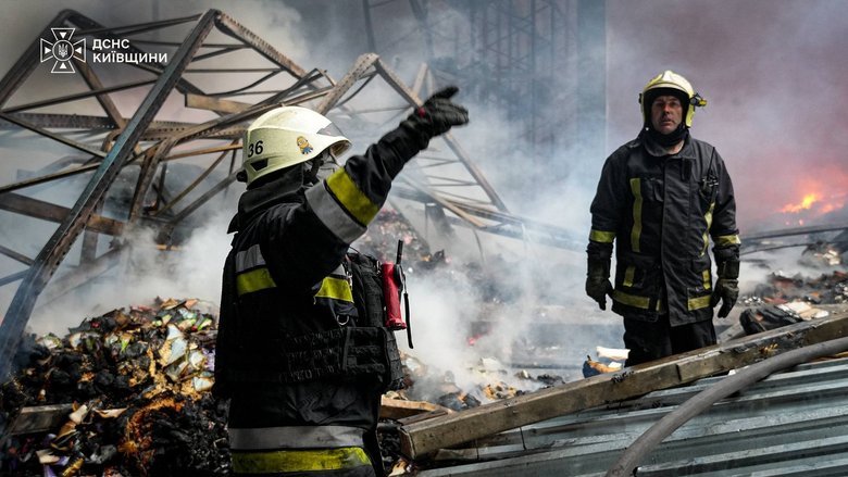 Наслідки удару по Бучанському району 8 жовтня