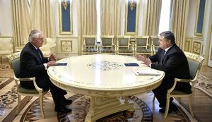 порошенко тиллерсон