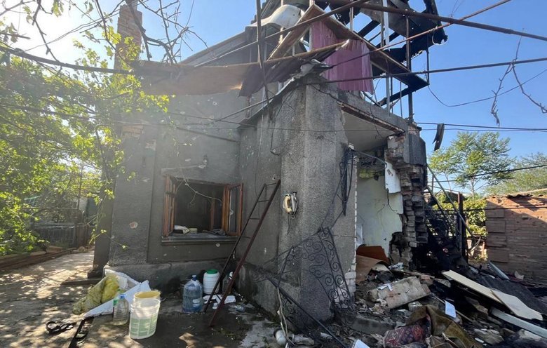 Consequences of the shelling of Nikopol