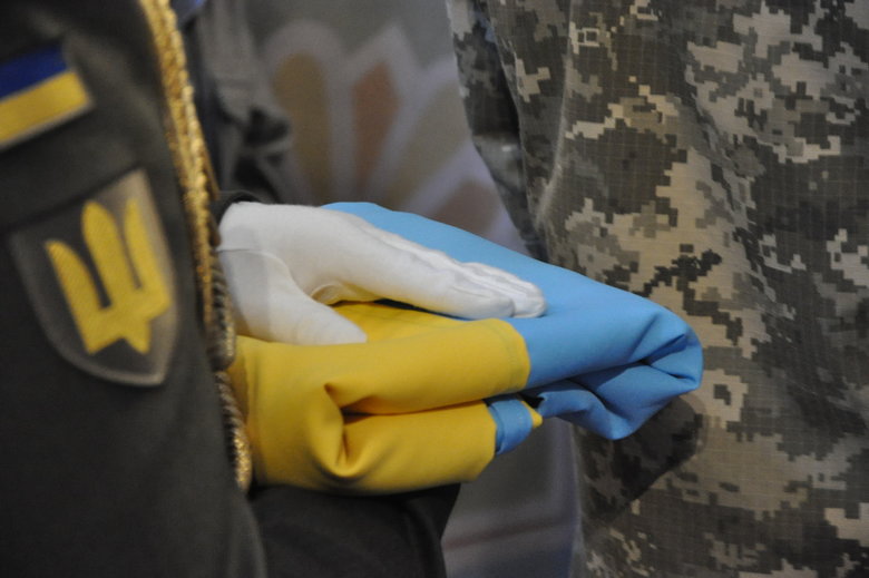 З журналістом та військовослужбовцем Олександром Маховим попрощалися в Києві 13 З журналістом та військовослужбовцем Олександром Маховим попрощалися в Києві 13