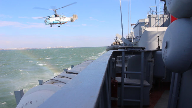 Ukrainian, Turkish warships conducted PASSEX drills in Black Sea 01