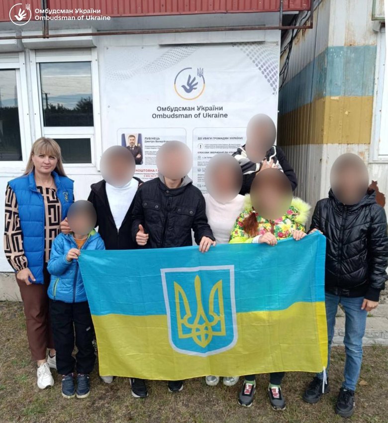 A group of children from the occupied territories and Russia has been returned to Ukraine
