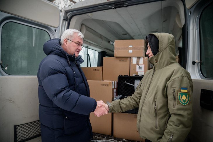 Дрони від благодійних внесків чехів