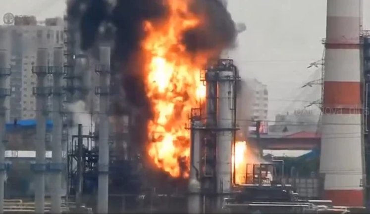 Удар по паливному серцю Москви