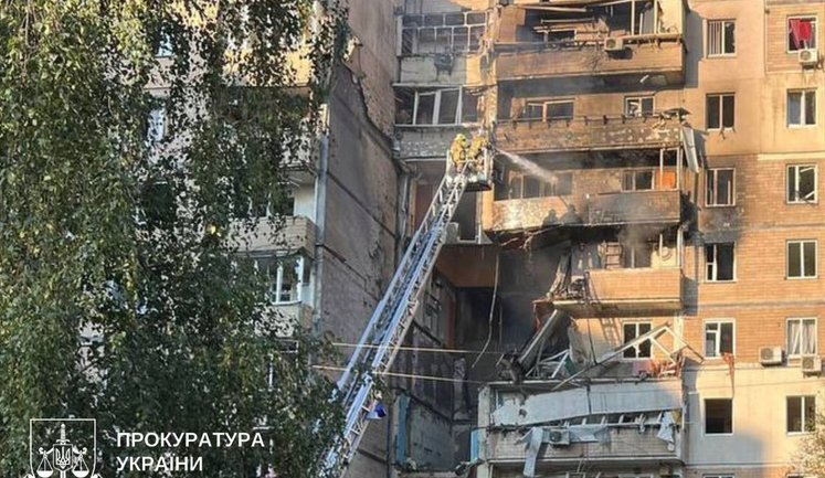 В результате ночной атаки повреждены более 10 локаций в Киеве, - КГВА