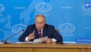 Путін заявив, що Росія повинна відновити виробництво ракет малої та середньої дальності