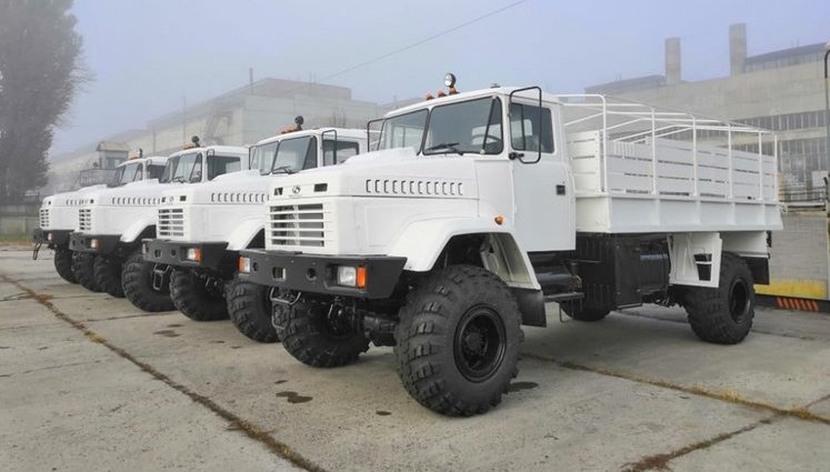 "АвтоКрАЗ" поставил партию грузовиков для миротворческого контингента ООН. ФОТО